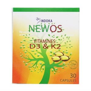 VITAMINES D3 ET K2 INDOKA NEWOS  30 Capsules